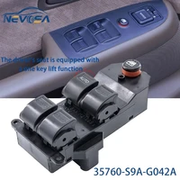 NEVOSA para Honda CRV 2002 2003-2006 Civic 2001-2005 35760-S9A-G042A interruptor de ventanilla eléctrica LHD automático 35760S9AG042A 35750S5AA02ZA