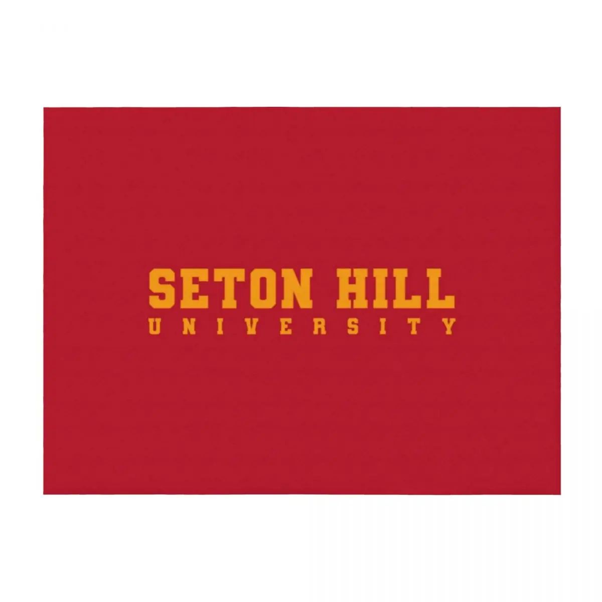 

Seton hill university Throw Blanket warm winter Soft Beds Sleeping Bag Soft Plush Plaid Blankets