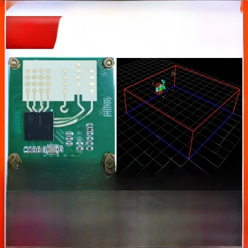 Millimeter Wave Sensor Module Group Intelligent Ranging Velocity And Angle Measurement Tracking IWR6843 Core Board