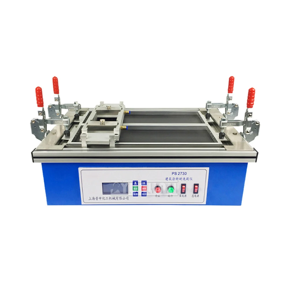 JTX-II Architectural Coatings Scrub Resistance Tester; PS-2730 Interior and Exterior Wall Coating Scrub Resistance Tester