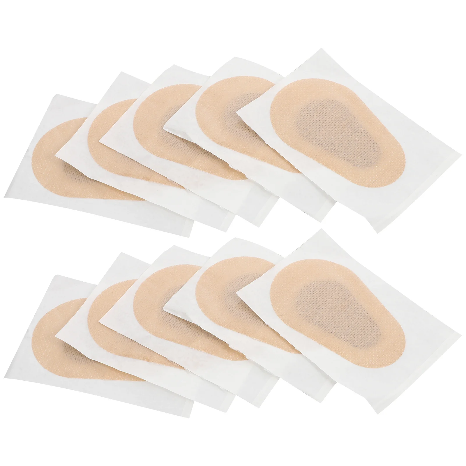 12 قطعة بقع الحول تنفس غير المنسوجة للبالغين تصحيح الرؤية التدريب للتحلل أغطية العين للأطفال واحدة