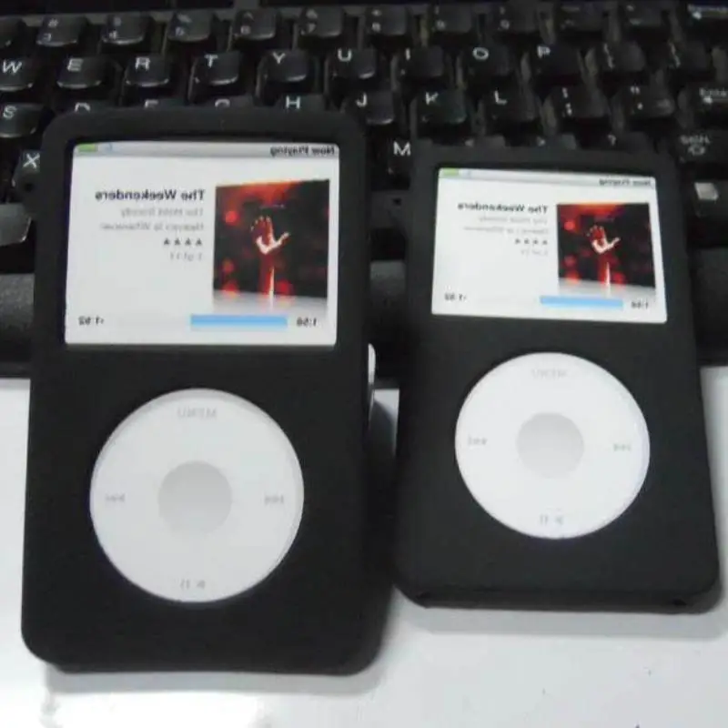 Sweatproof Silicone Case Cover for iPod Classic 60GB/80GB/120GB/160GB 3rd Generation Portable Video Player Soft Holder