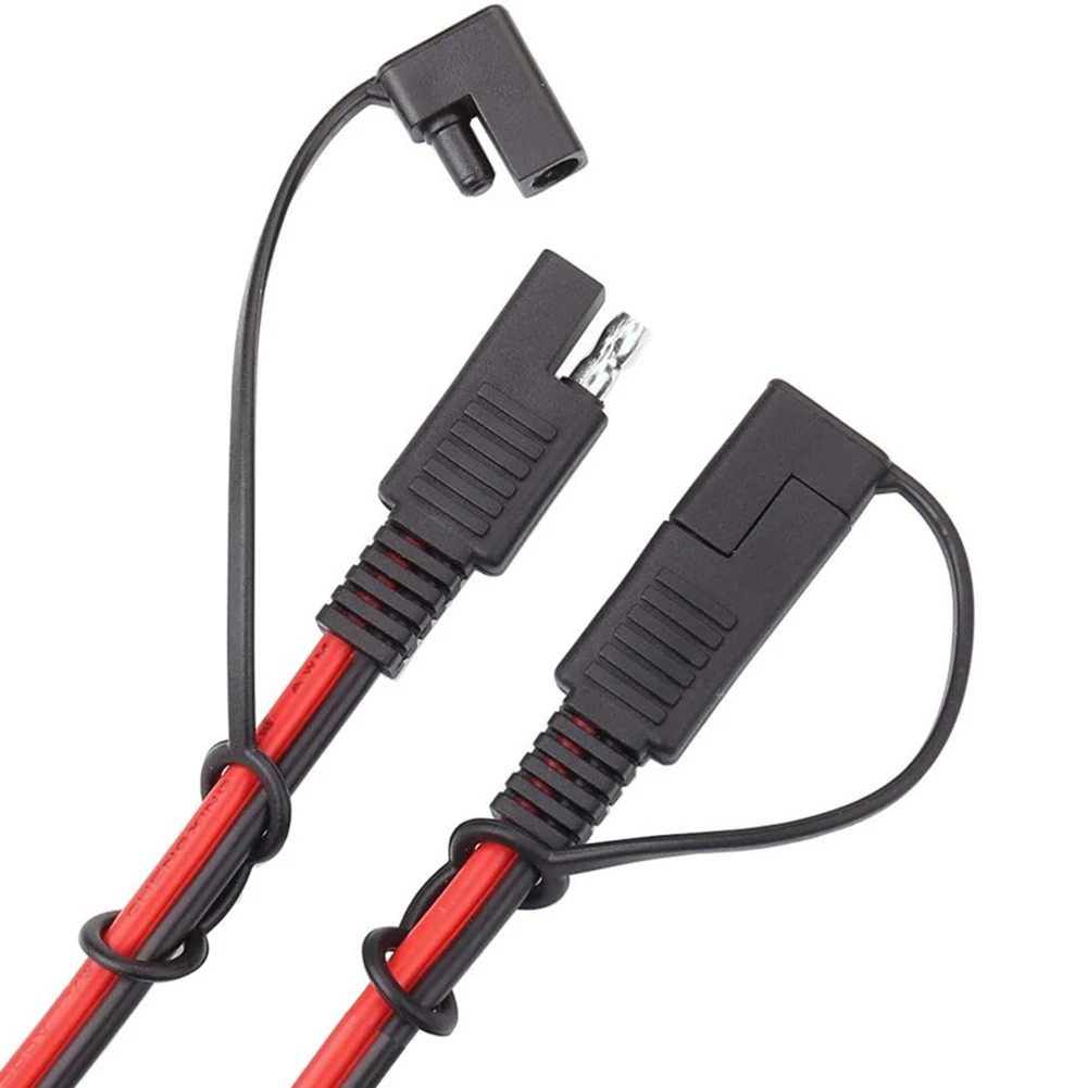

Удлинительный кабель SAE-SAE длиной 180 см, 14AWG с переключателем для прицепа-кемпера и зарядки солнечной батареи, быстрое отключение