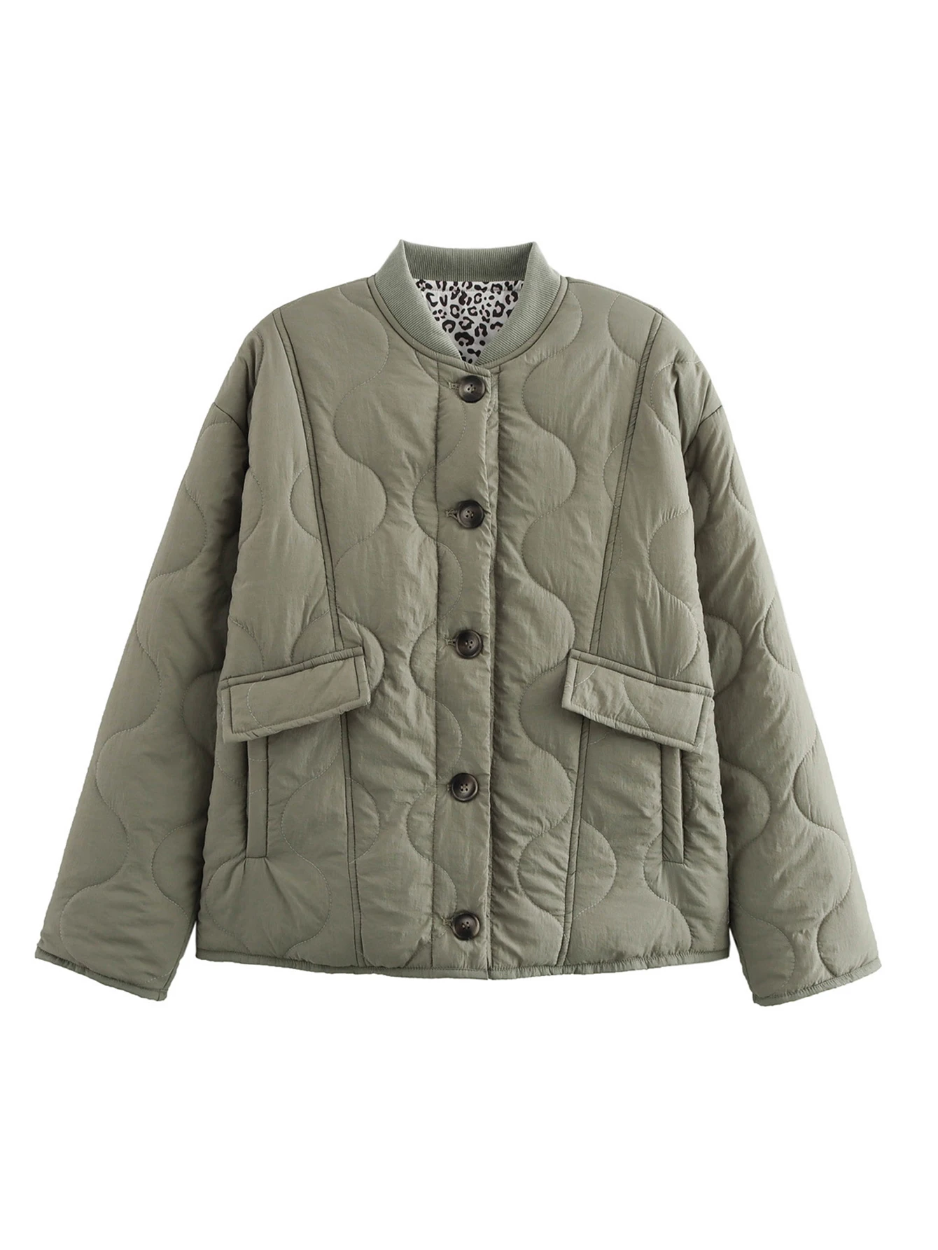 معاطف نسائية كلاسيكية غير رسمية سترات عصرية جديدة بجيوب على شكل حرف O معاطف سميكة للنساء معاطف ملابس مكتبية للخريف والشتاء