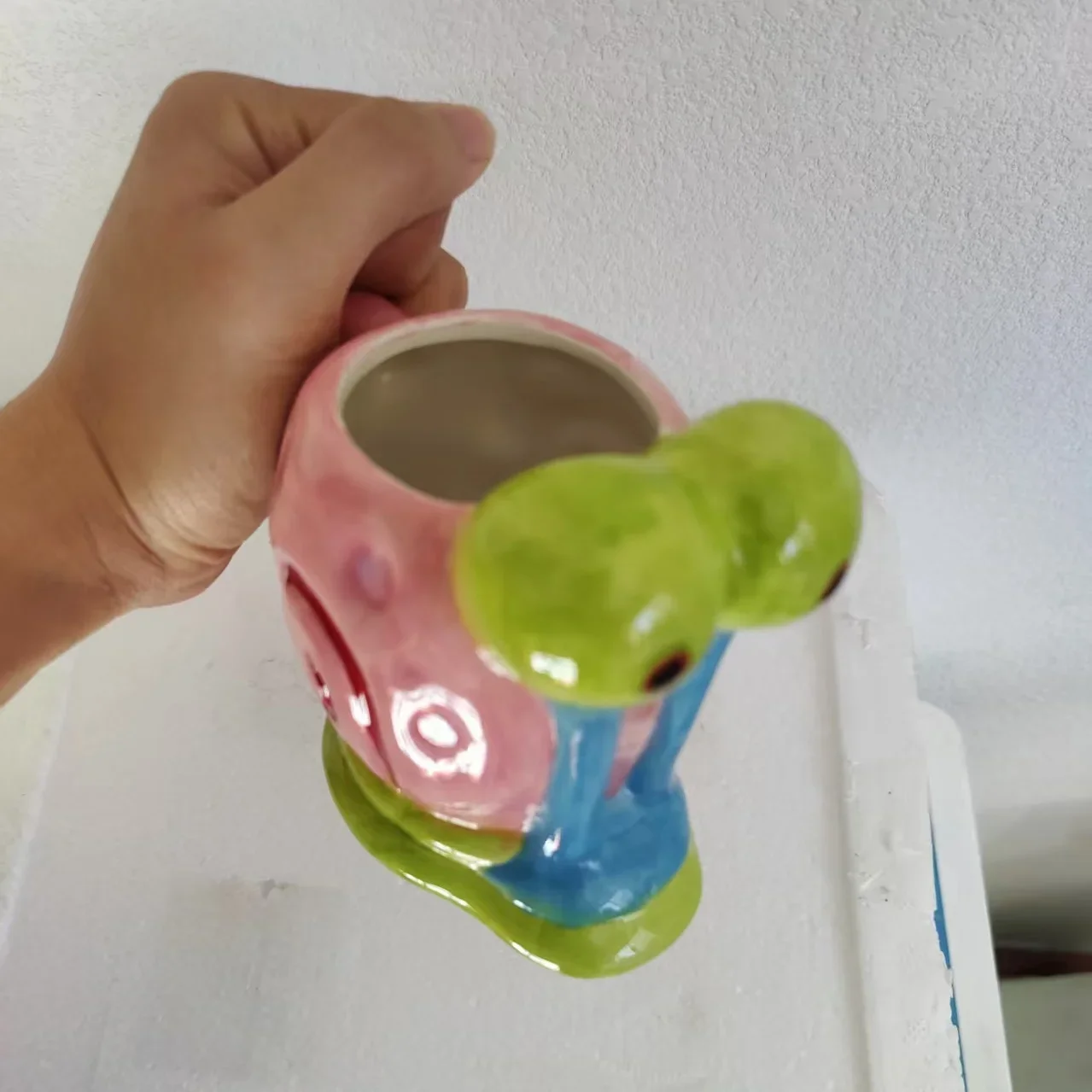Cartoon Snail Shaped Mug Coffee Cup Cute Ceramic Mug For Kids Gift Breakfast Milk Water Cups