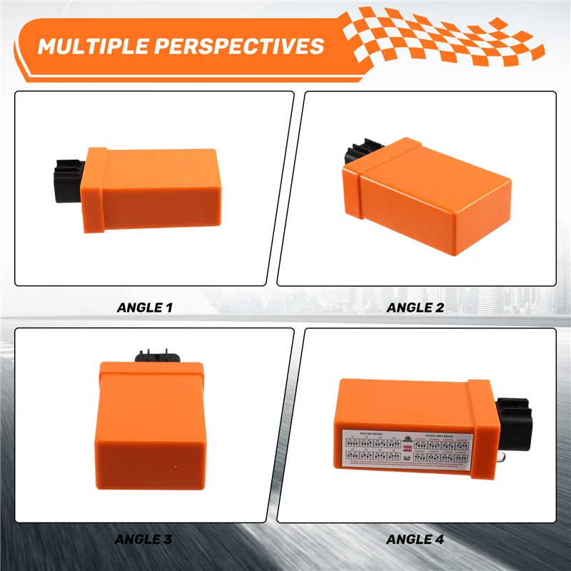 

A03Z-Motorcycle -Ignition Box Adjustable Racing CDI Modified 4-Speed Adjustable Igniter For Yamaha YBR125 YB 125