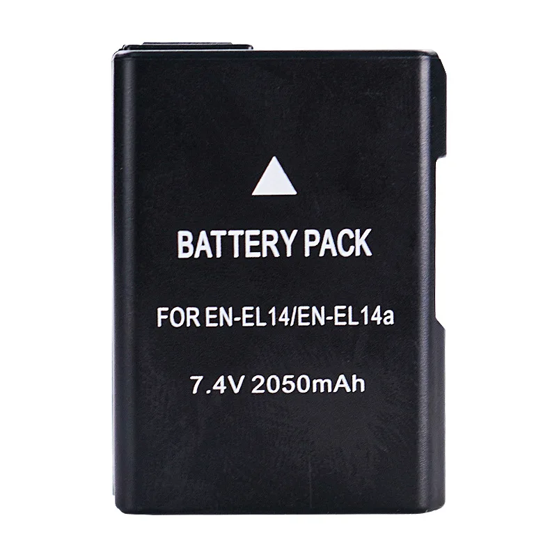 7.4V 2050mAh EN-EL14a EL14 카메라 배터리 EN-EL14 니콘 D5600 D5300 D3100 P7800 P7000 P7100 P7700 D3500 D3200 D3300 D3400용