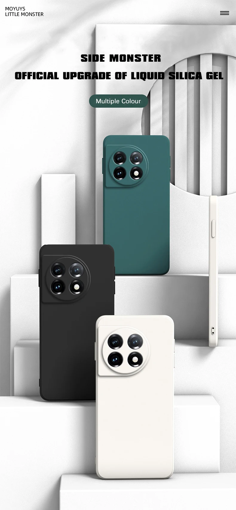 Original Kamera Schutz Telefon Fall für OnePlus 11 11R 10T 10R 10 Pro 10Pro 5G stoßfest Funda Matte Silikon Abdeckung Fällen – Detail 1