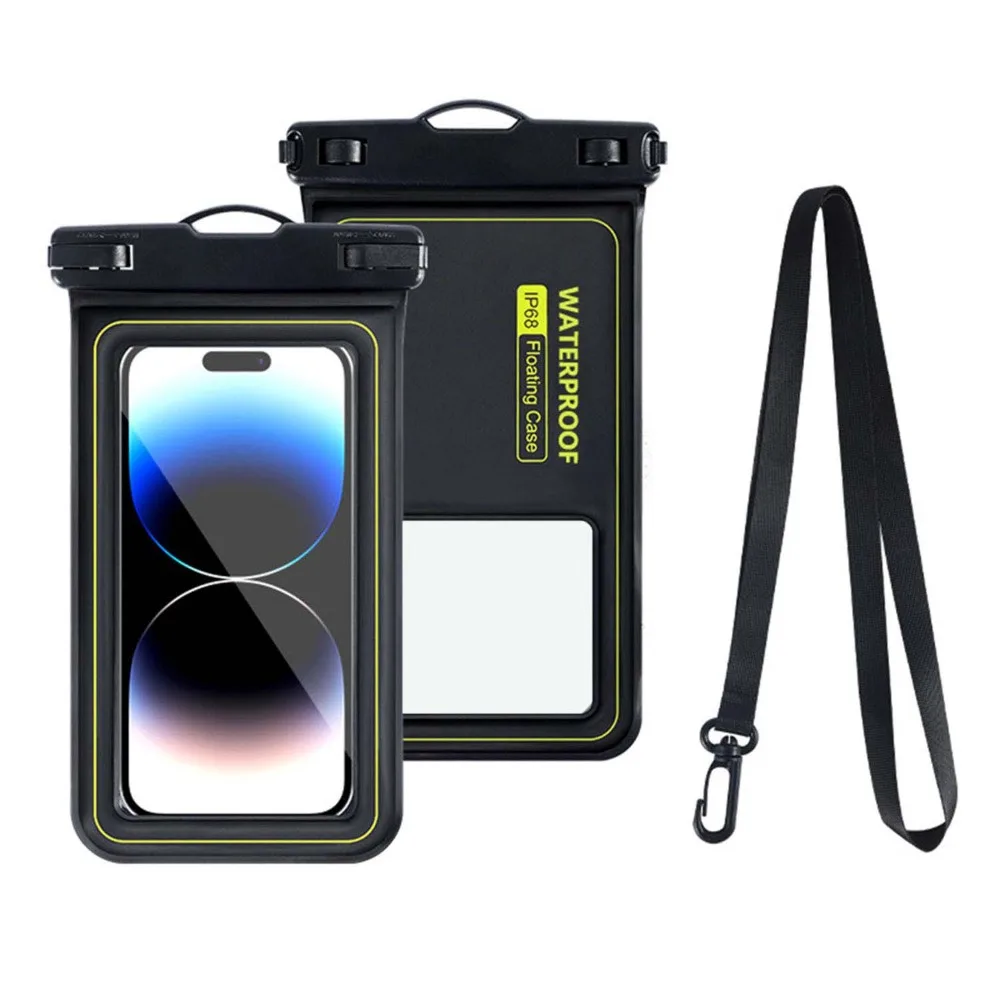 

Touch Screen Waterproof Phone Bag PVC Underwater Dry Mobile Phone Waterproof Bag Transparent Rainproof