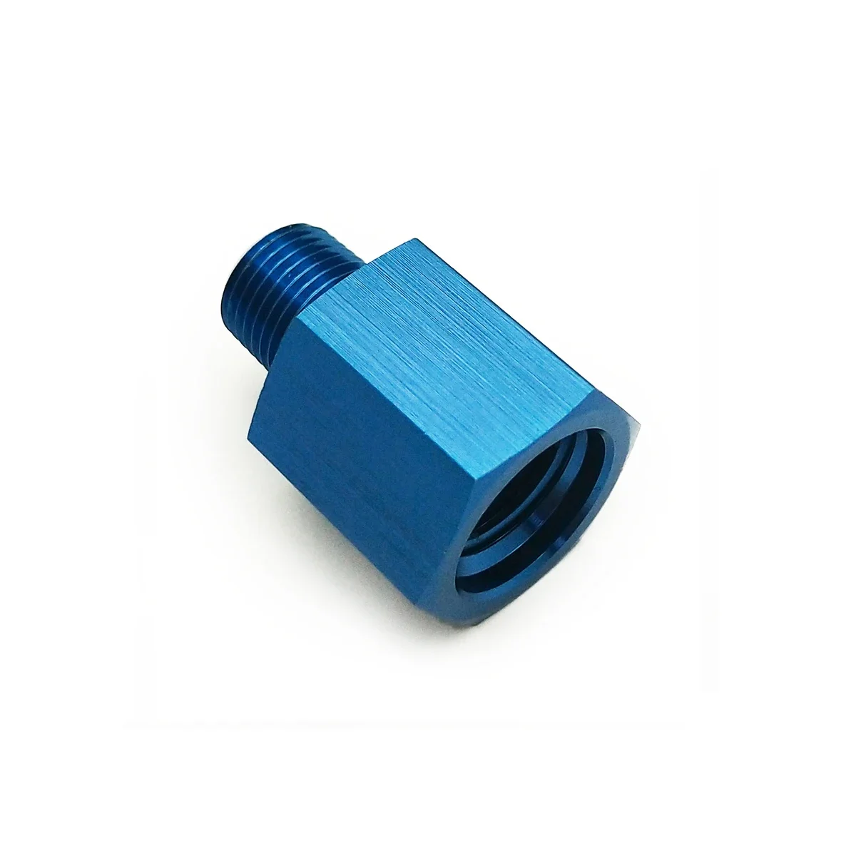 الألومنيوم M12x1.5 أنثى إلى 1/8NPT ذكر مقياس ضغط زيت الوقود الاستشعار محول موصل المناسب
