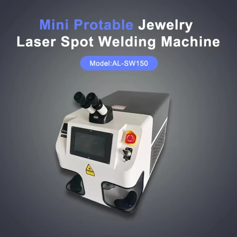 

Mini 200W Spot Welding Machine for Jewelry Gold Silver New Condition with Essential Components Included