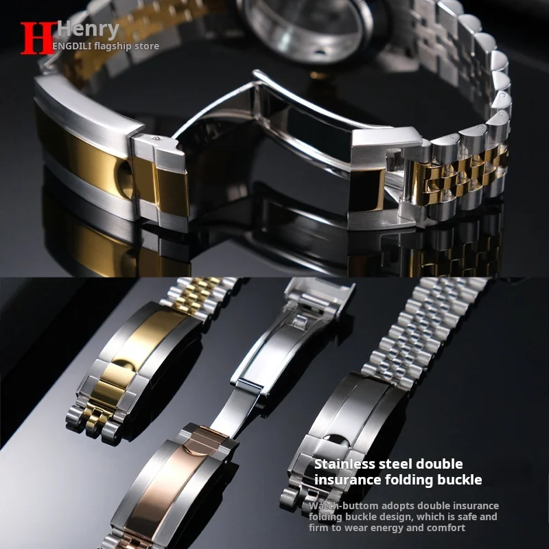 36mm/39mm Watch Case Stainless Steel Bracelet Sapphire Glass For Rolex Datejust Oyster Seiko Mod NH35 NH36 Movement 28.5mm Dial