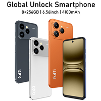 Smartphone Android,6.56 inch,8+256GB ROM,4G Network,Mobile phones,Dual SIM,13+16MP Camera,Cellphones