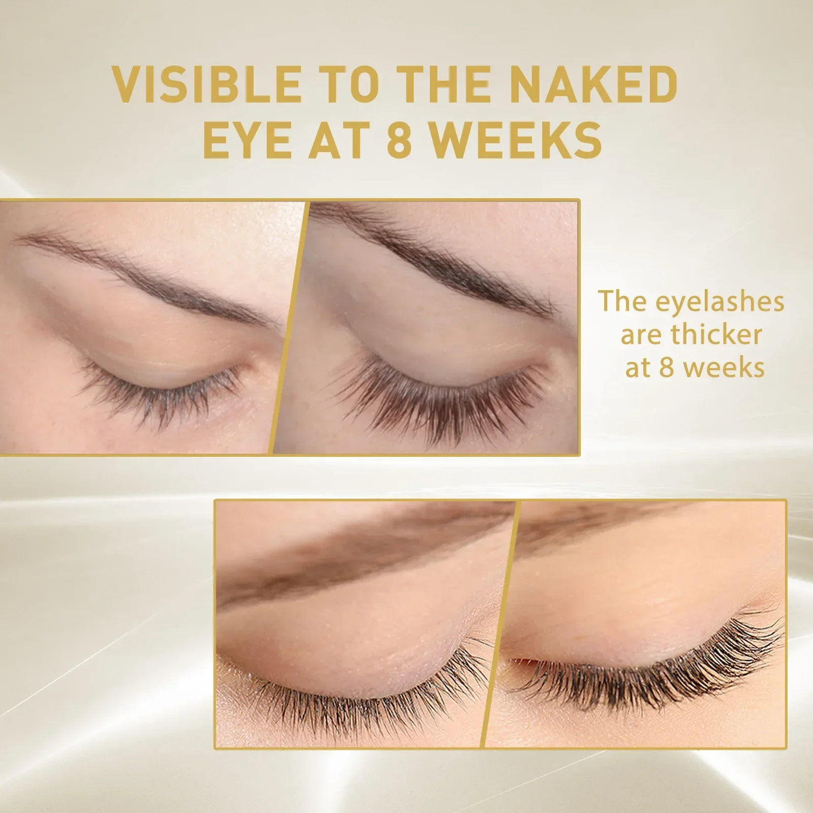 Natural Eyelash Growth Serum Eyelash Growth Enhancer Thicker Mascara Lash Lengthening Eyebrows Lift Eye Care Nutrient Solution