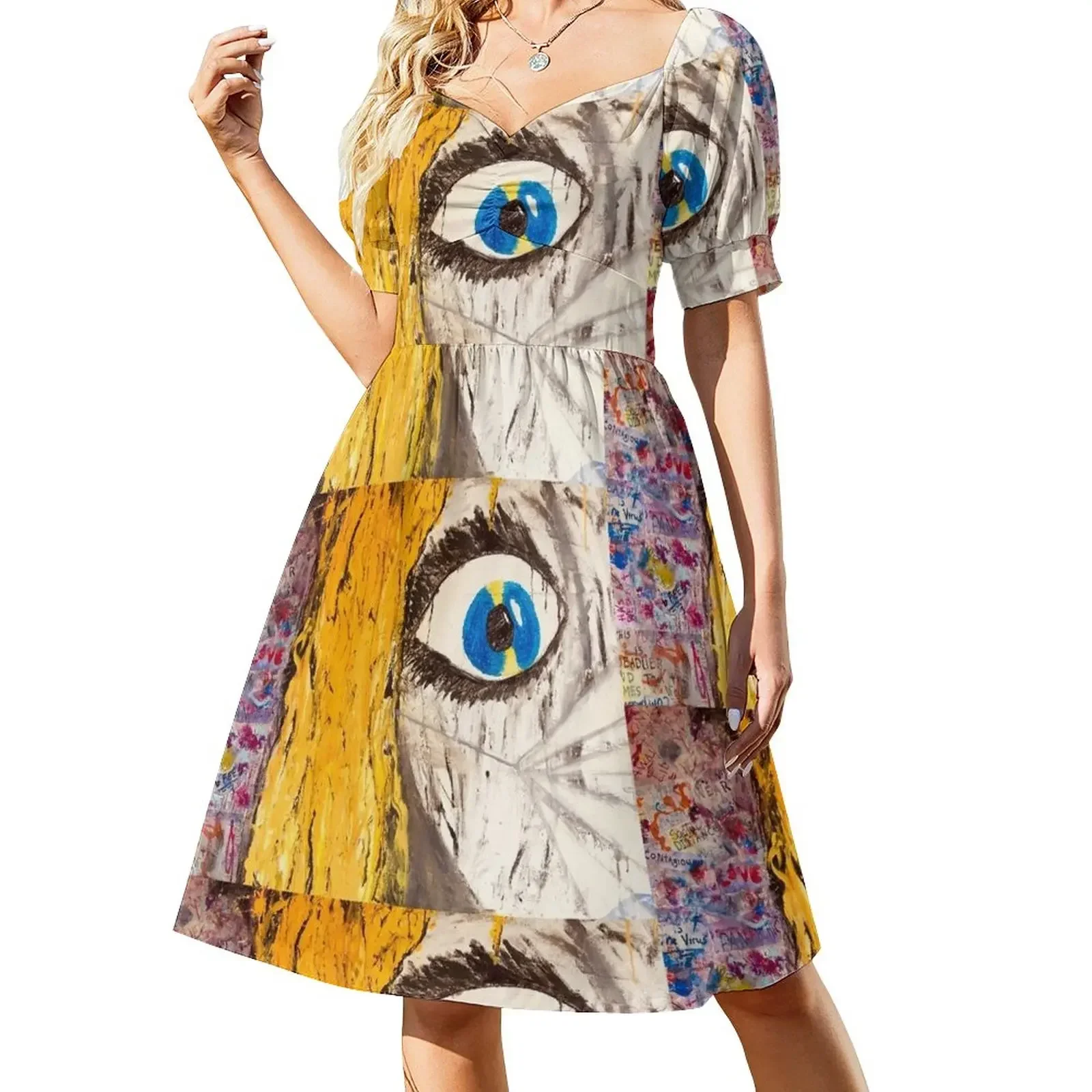 

Rona Short-Sleeved Dress summer dresses women 2025 evening dresses ladies dresses for woman 2025 Dress