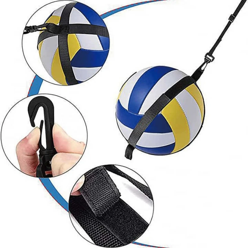 Volleyball Auxiliary Training with Bouncing Spike Practice with Hanging Basketball Belt Spinning Ball Training Rope Practice