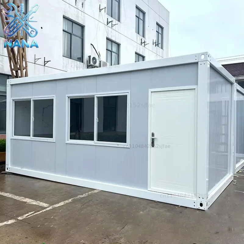 Portable integrated mobile modular office mobile prefabricated container house
