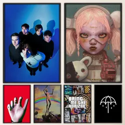 Rock Band B-Bring M-Me The H-Horizon Poster Prints Poster Wall Painting Bedroom Living Room Wall Bar Restaurant Sticker Small