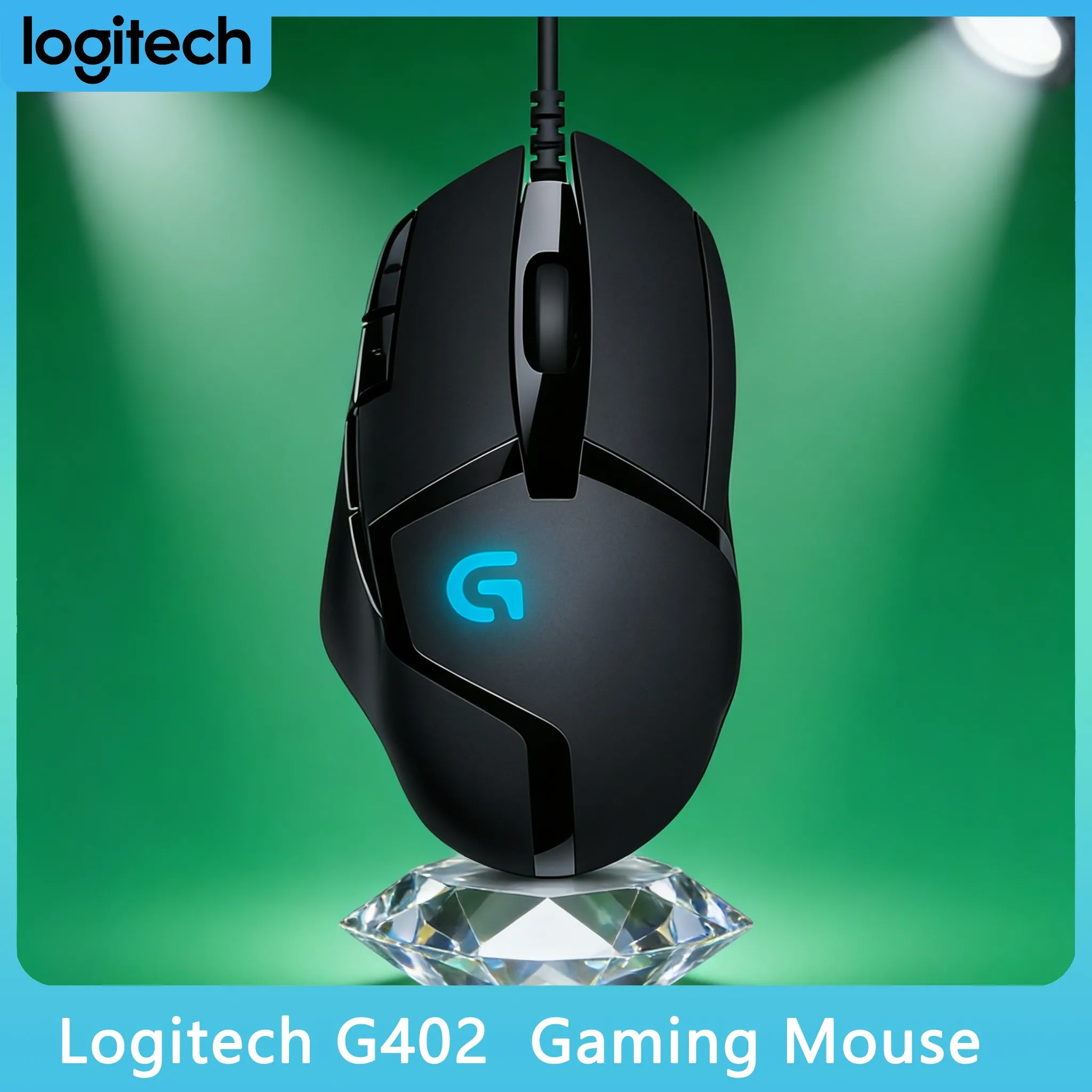 

Logitech G402 - Works with Desktop and Laptop Computers
