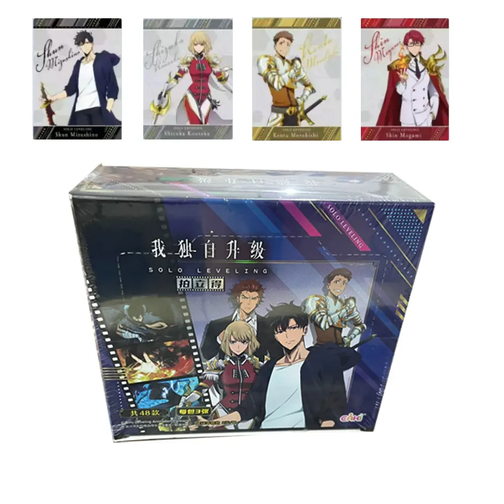 

Название товара wholesale Solo Leveling Коллекционные карты Аниме Версия Подарок для вечеринки Игрушечные игры с открытками Подарок на день рождения Код товара