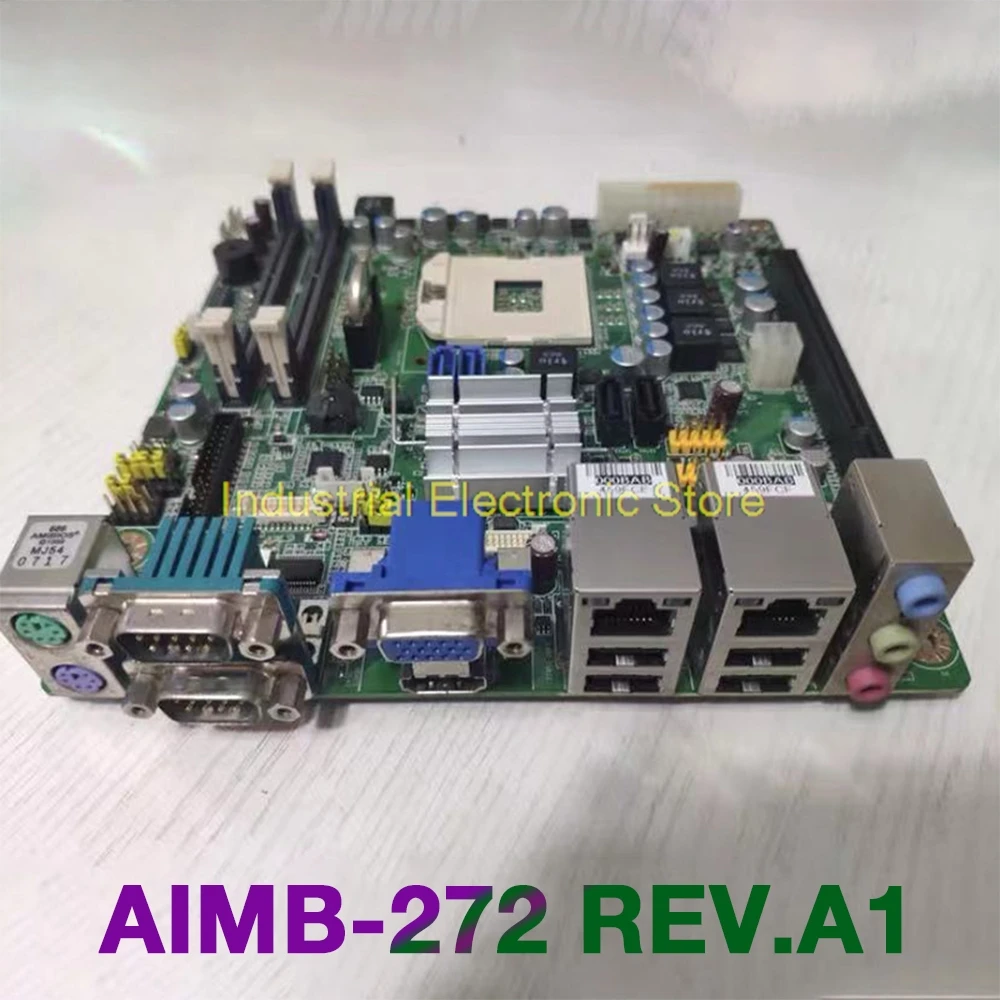 

For Advantech Industrial Mini-ITX Motherboard Dual Nic Interfac AIMB-272 REV.A1 AIMB-272G2