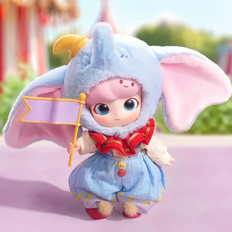 Cute Dimoo X Dumbo Movable Joints Bjd Doll Cute Action Figure Kawaii Anime Ornament Collection Pvc Figurine Figure Gift Kid Toy