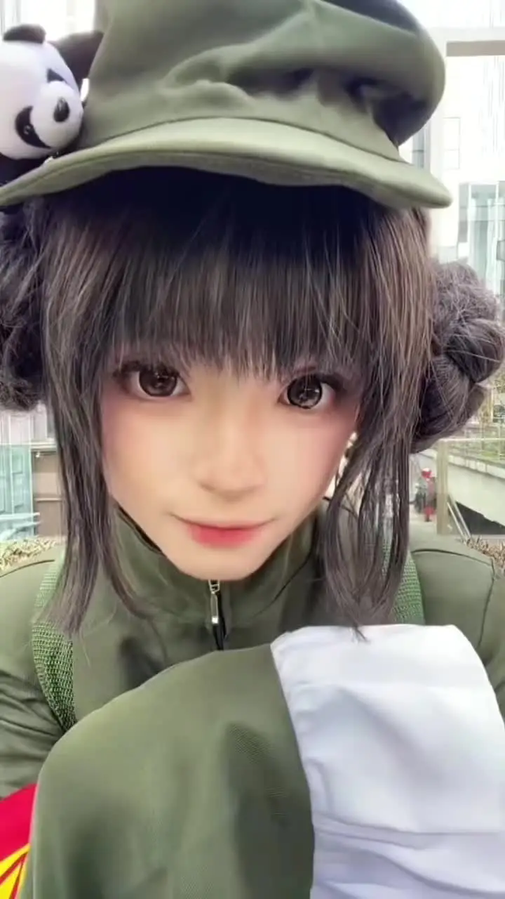 APH Axis Powers ヘタリア中国王耀王春燕コスプレ衣装ウィッグ女性