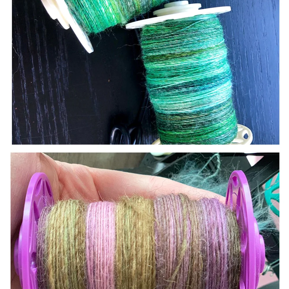 : AC100-240v Household Digital Display Mini Electric Spinning Wheel, Wool Fibre Twisting, Forward And Reverse With Pedal