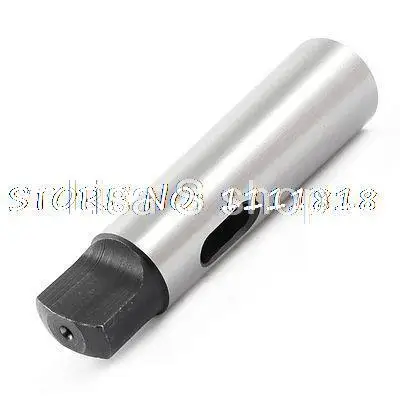 

Drill Machine 127mm 5" Long MT2 to MT4 Morse Taper Sleeve Silver Tone