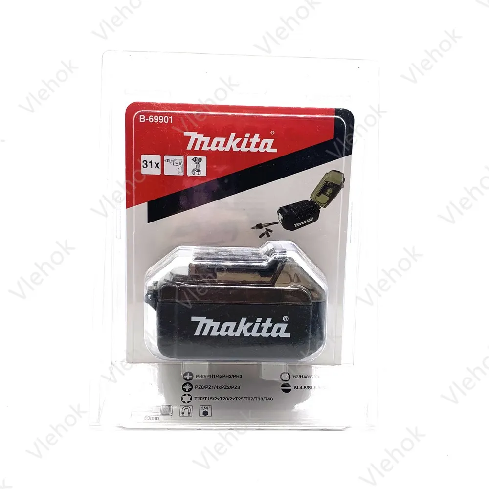 Makita B-69901 electric screwdriver bit box set impact screwdriver bits