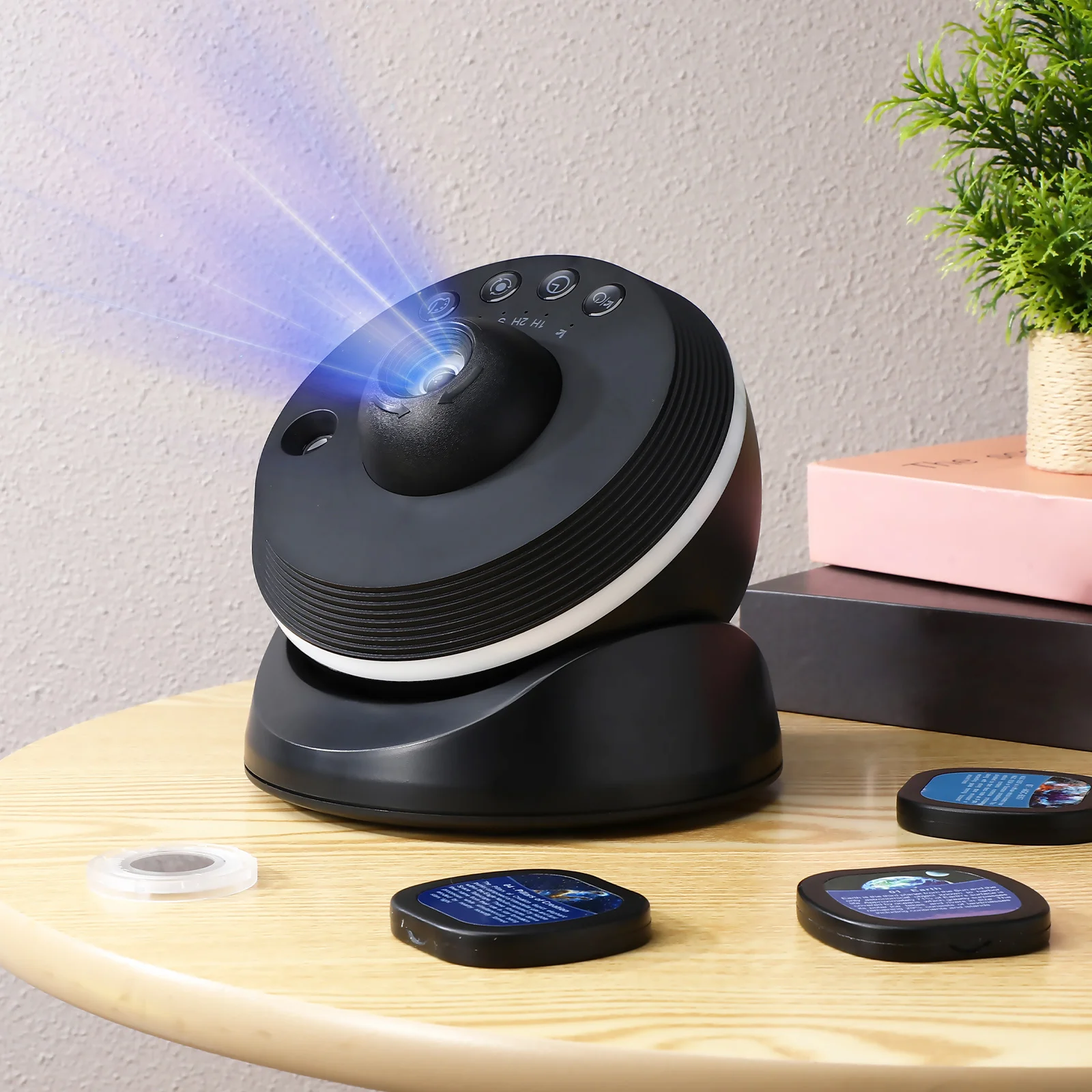 Projector Light For Bedroom Adjustable Clarity Solar System Lamp Ceiling Stars Projector Night Light Mood