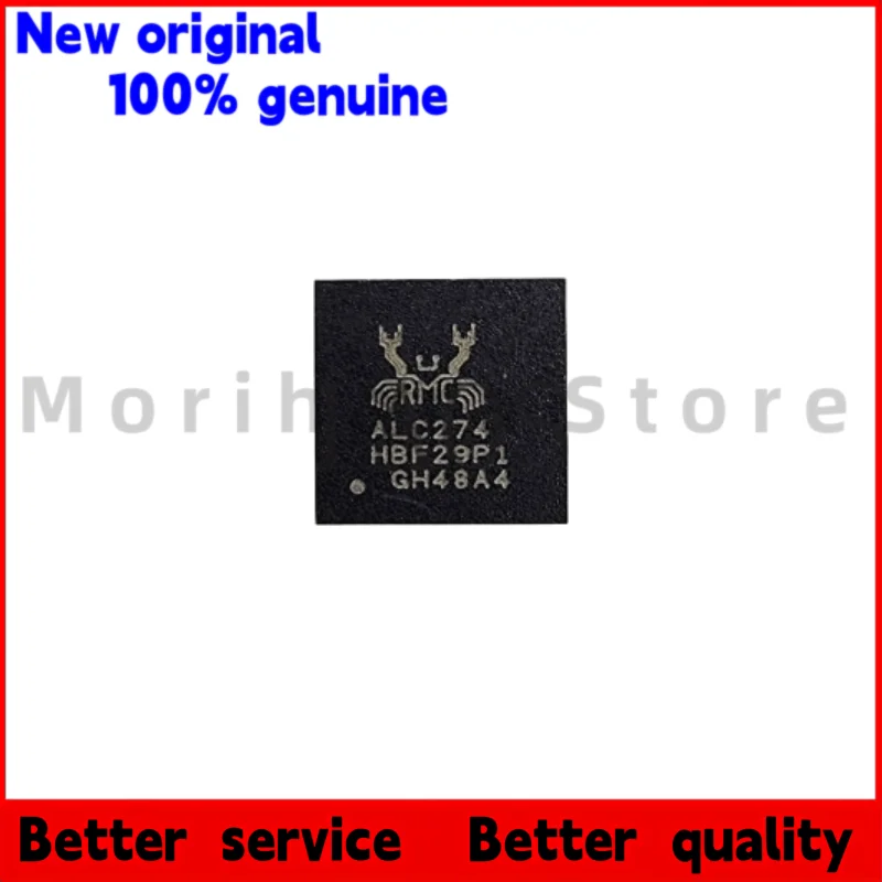 

2 шт./100% новый ALC274-CG ALC274 QFN48 Черный пластиковый корпус