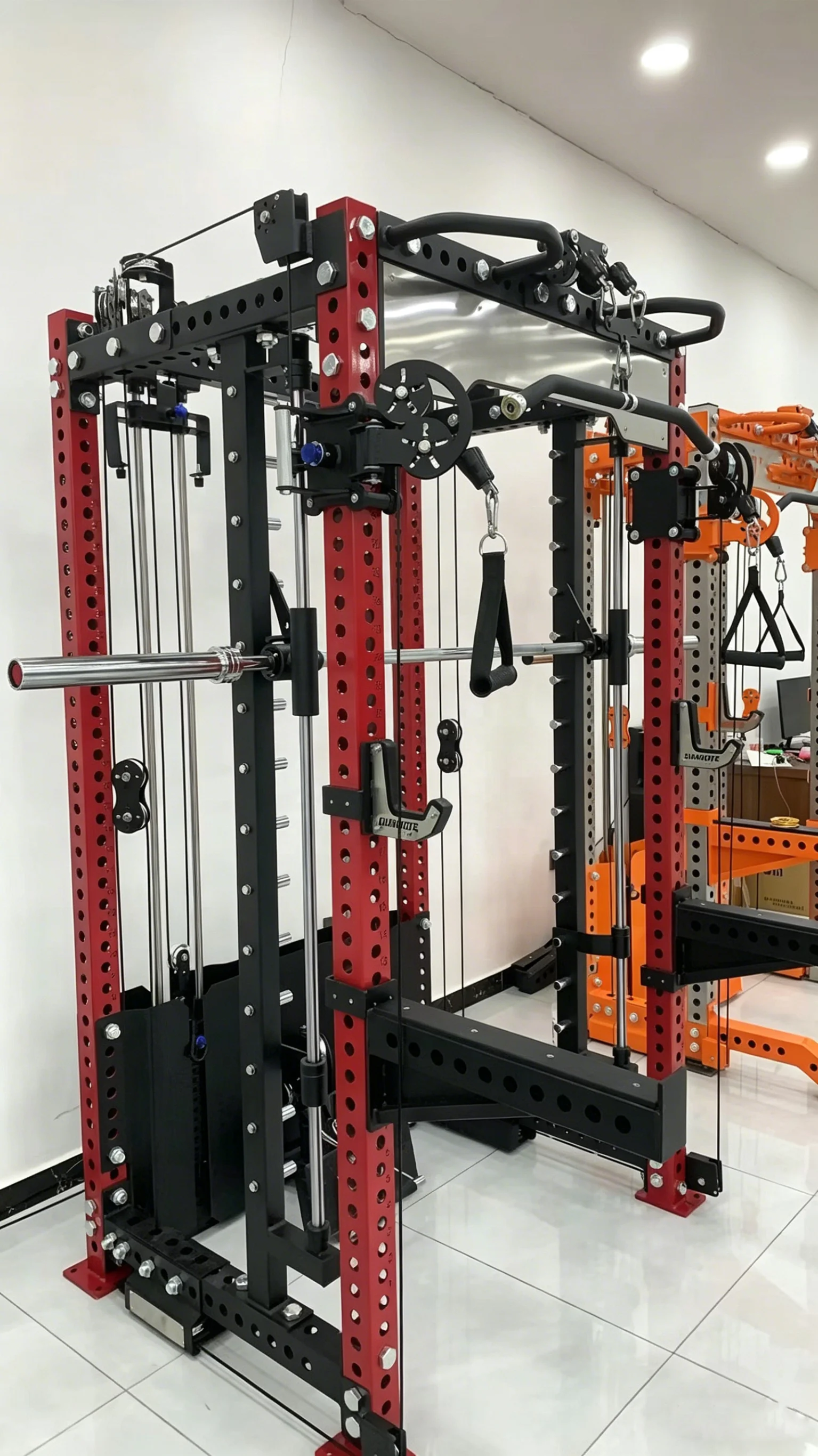 Wielofunkcyjny sprzęt do ćwicz – Home Gym Rack With Cables recenzja i cena