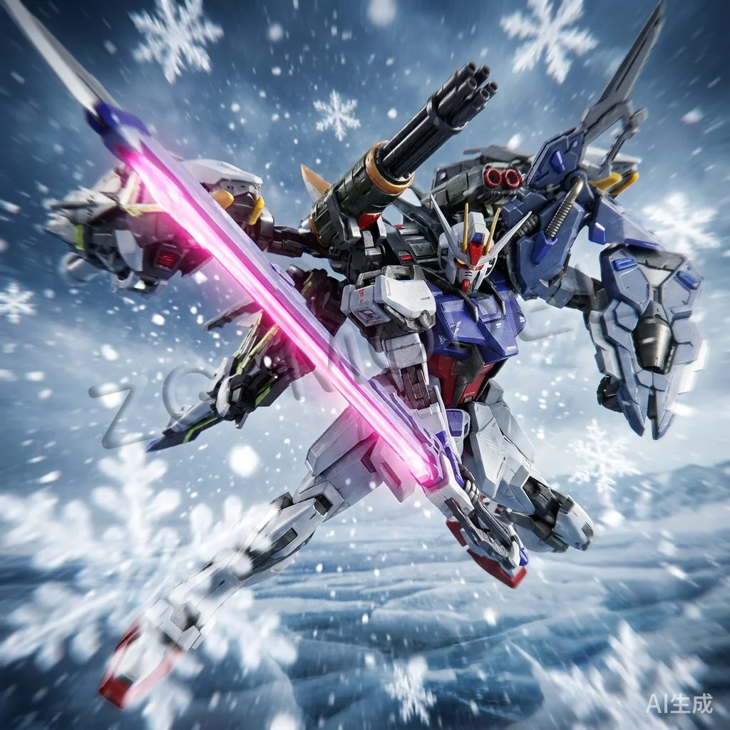 

Daban 8830 Lightning Strike Mg 1/100 Lightning Striker P204qx Assemble Model Kit Action Figure Mecha Toys