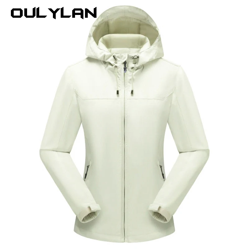 

Oulylan Camping Waterproof Hiking Jacket Women Men Fishing Climbing Trekking Windbreaker Outdoor Softshell Windproof Rain Coats