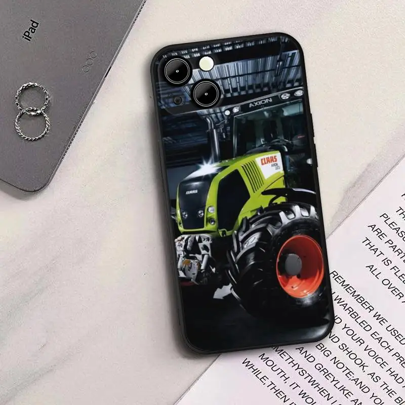 For iphone 15 Claas Tractor Phone Case For iphone 14 13 12 11 Pro Max X XR XS 7 8 14 15 plus 2020 se phone Full Coverage covers