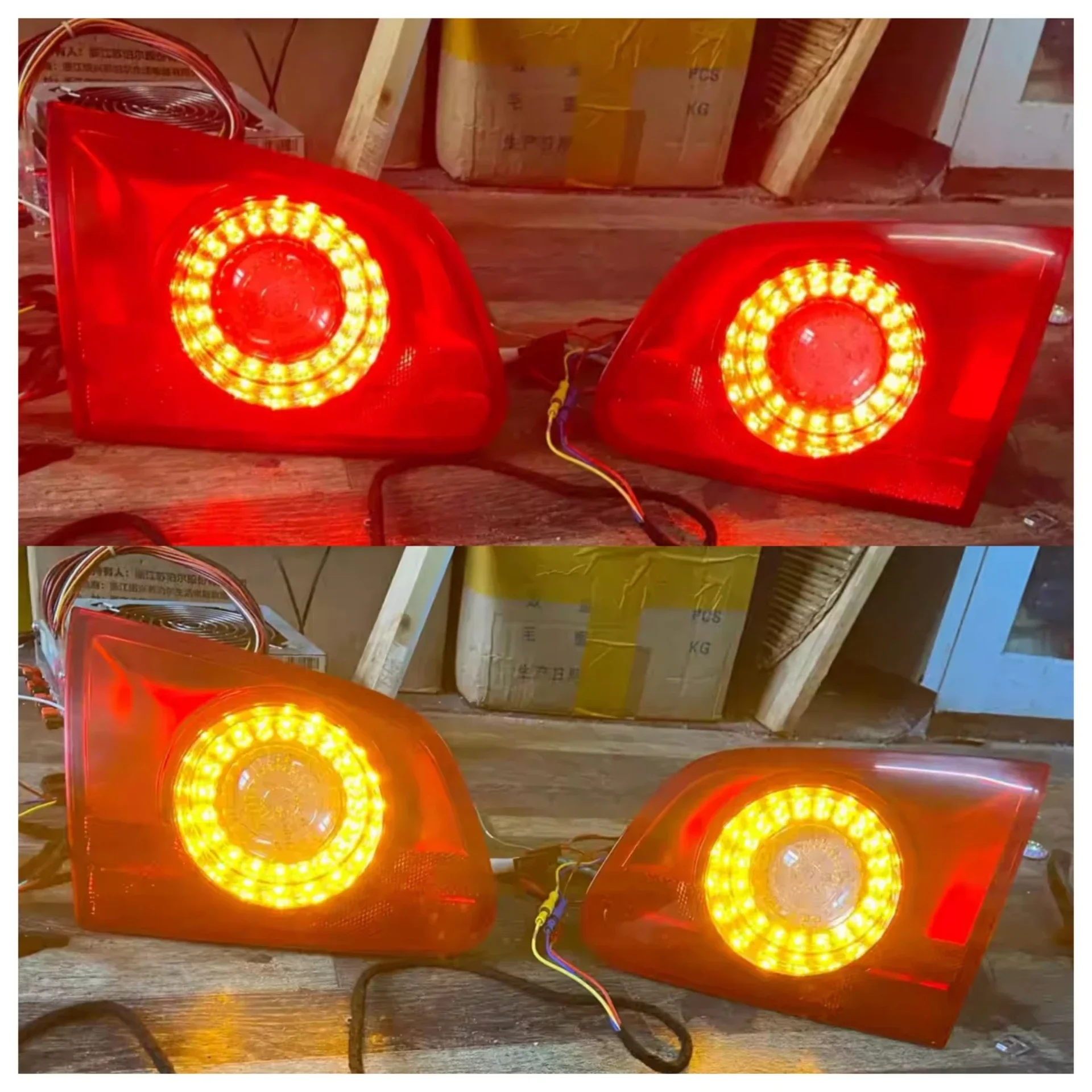 Interior Taillight for Volkswagen vw Passat B6 R36 Convert New Style Turn Signal Backup Lamp Car Accessories