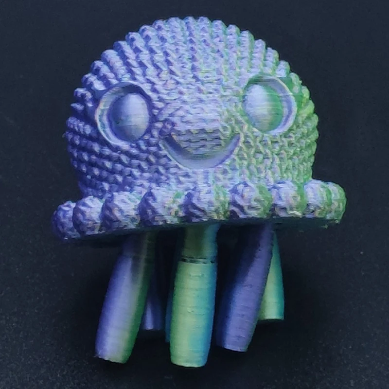 Pulpo impreso en 3D, caballo impreso en 3D, Animal impreso, hogar, oficina, manualidades de escritorio, adorno, regalos creativos, juguete de Animal impreso en 3D