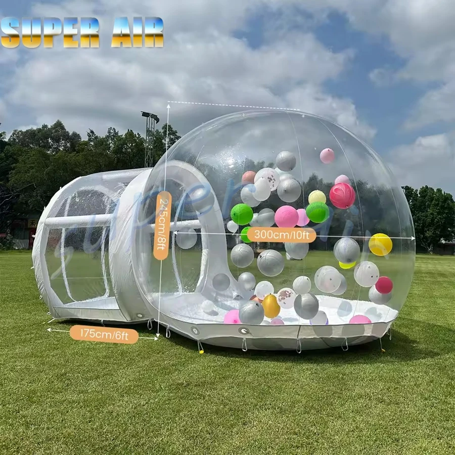 2025 ฟรีสไตล์ Inflatable 3 M PVC Bubble House Inflatable ของเล่นเด็กกลางแจ้ง Commercial ปราสาทสําหรับขาย