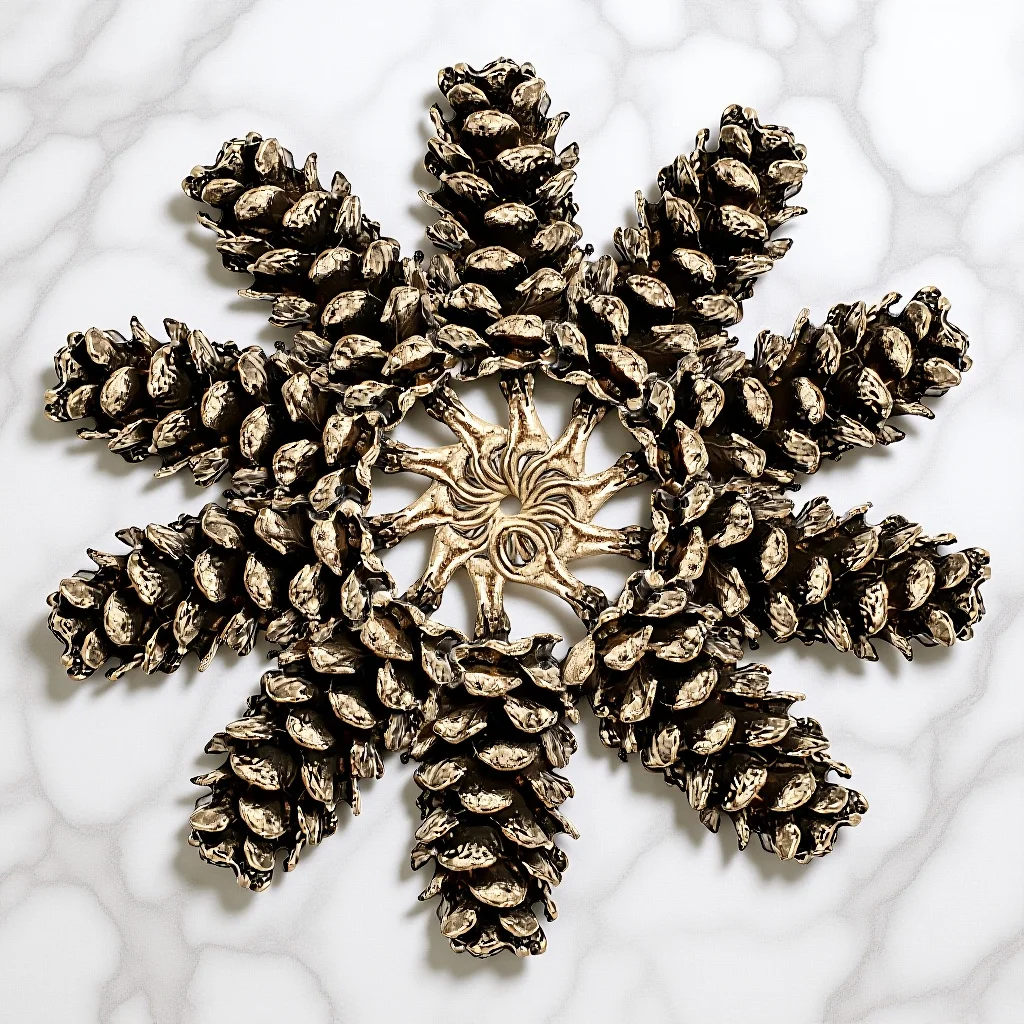 

10 шт., подвески в форме сосновой шишки из сплава, изысканный 3D дизайн, подвеска «сделай сам», для изготовления ювелирных изделий, брелок для ключей, ожерелье, украшение для браслета