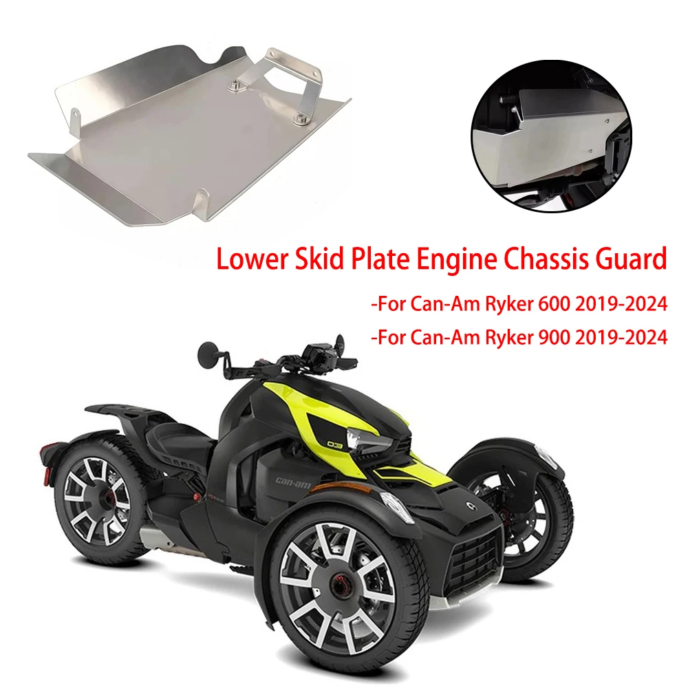 

Новые алюминиевые защитные панели для мотоциклов: защита двигателя и шасси для Can-Am Ryker 600 900 2019-2024 2025