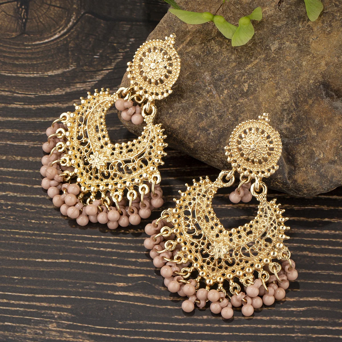 

ALA Rising|D Simia Retro Ethnic Style Alloy Small Bell Pendant Tassel Earrings For Girl Luxury Design Gorgeous Accessory