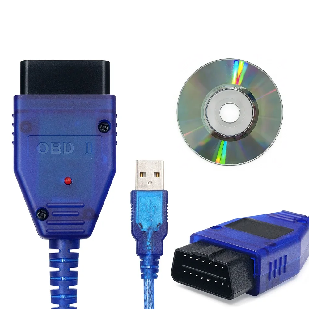 For VAG KKL 409.1 OBD2 USB Interface Diagnostic Cable for V-W/Au-di/Sko-da/Se-at Auto Scanner Tool OBD2 Scanner CH340 Chip
