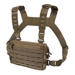 Tactical Fishing Vest Chest Bag Men’s 1000D Nylon Airsoft Pouch Molle Shoulder Outdoor Camping Backpack EDC Hiking Hunting Pack