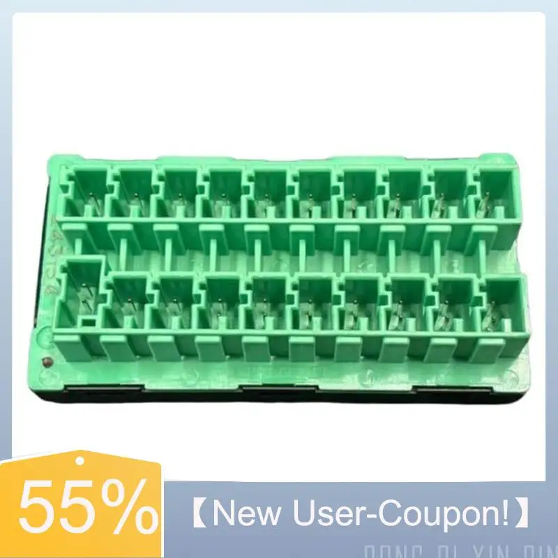 

Sept.Для Jeep Wrangler JL зеленый разъем предохранителей двухрядный 68321746AA замена автомобильного предохранителя