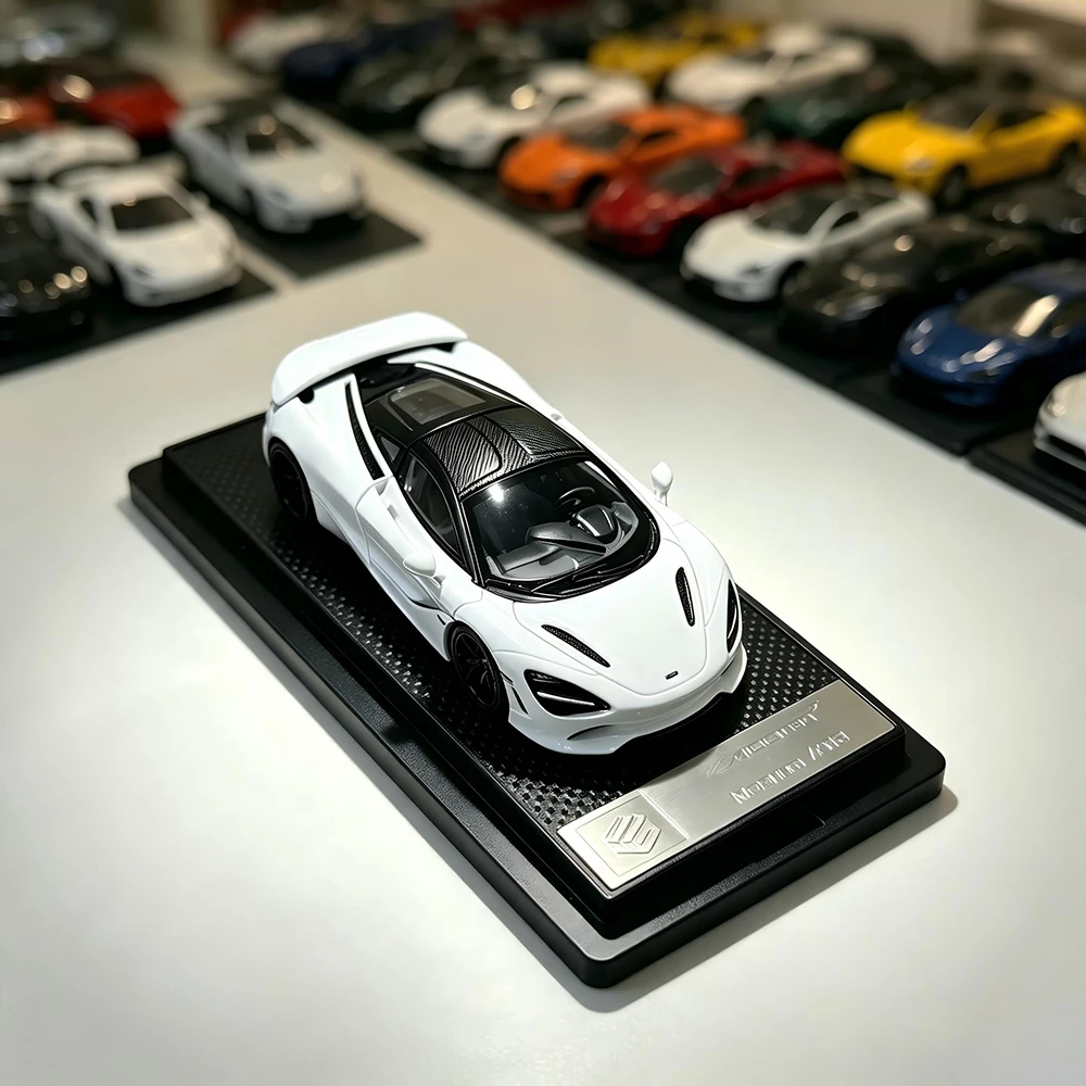 New 1/64 Scale Model Car For 750S Alloy Diecast Car Model Collectible Vehicle Model Perfect Souvenir Decoration for Adults