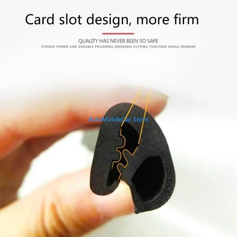 

G8TE Car Door Seal Strest Rubber Someosulation Anti Dust звукоизоляционная петля