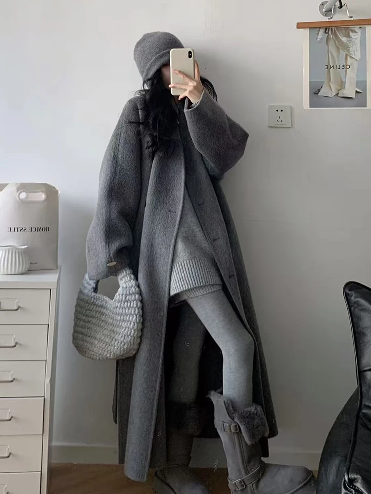 No Sagging, Slimming Effect Without Tightness, Brushed Cashmere Mid-High Waist Leggings, Shark Pants, Yoga Pants, Suitable for Layering or Wearing Alone