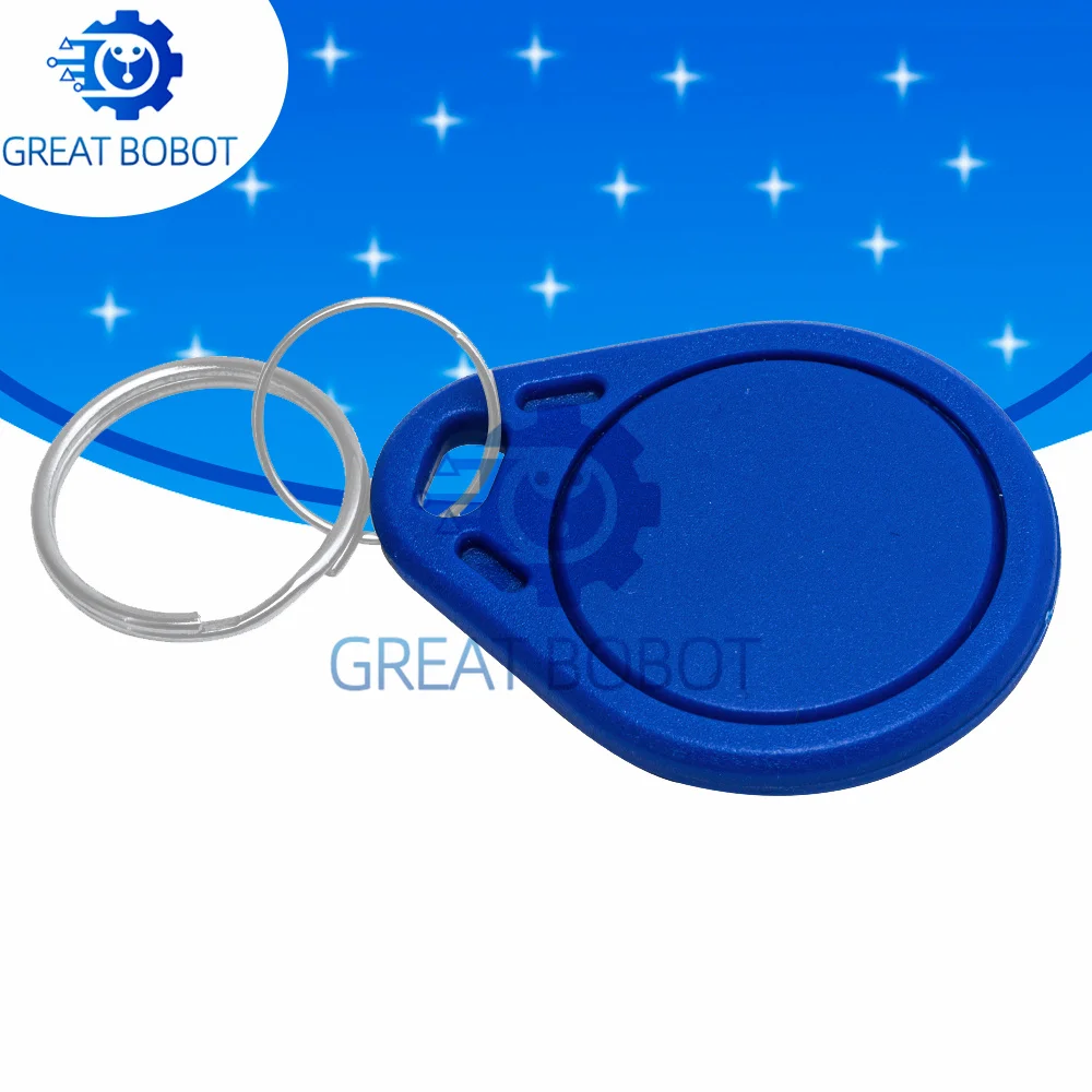 13.56MHz NFC RFID Module Kit with 10PCS Key Fob Tags for Arduino & Access Control Projects