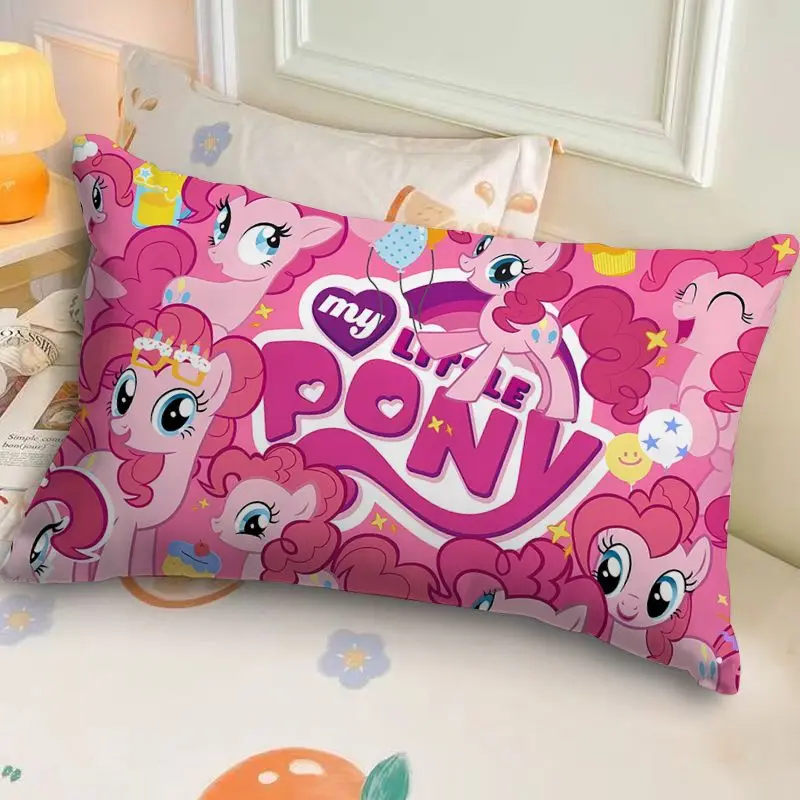 Poszewka na poduszkę Cartoon Anime Cute My Little Pony Series Pinkie Pie Twilight Sparkle Fluttershy Applejack Odpinana poszewka na poduszkę